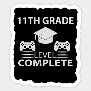 11TH Grade Level Complete Sticker